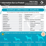 Pro X - Protéines - masse musculaire - European Pet Pharmacy