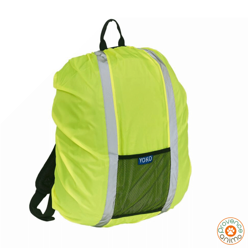 Housse anti-pluie pour cas à dos moto OGIO orange fluo pour sac à