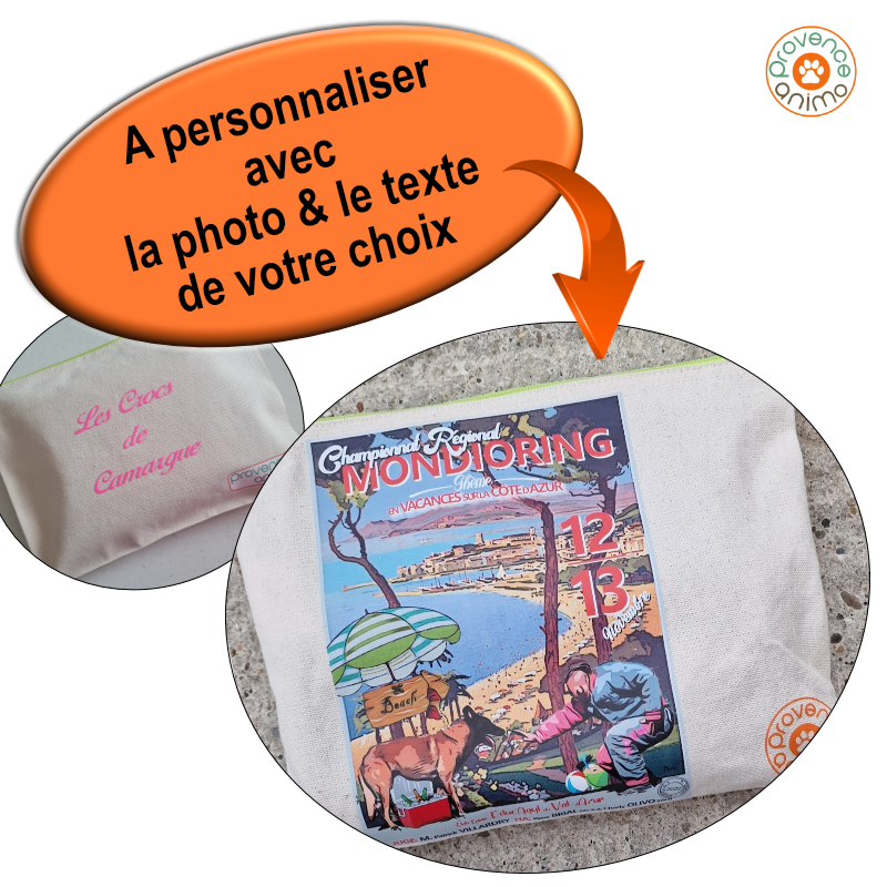 Pochette carnet de sant avec votre photo et texte A