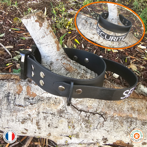 Collier chien intervention boucle COBRA en biothane avec poignée  - REF LILLE