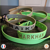 Collier pour CHIOT en biothane uni - REF LIMOGES-BB - Coloris au choix