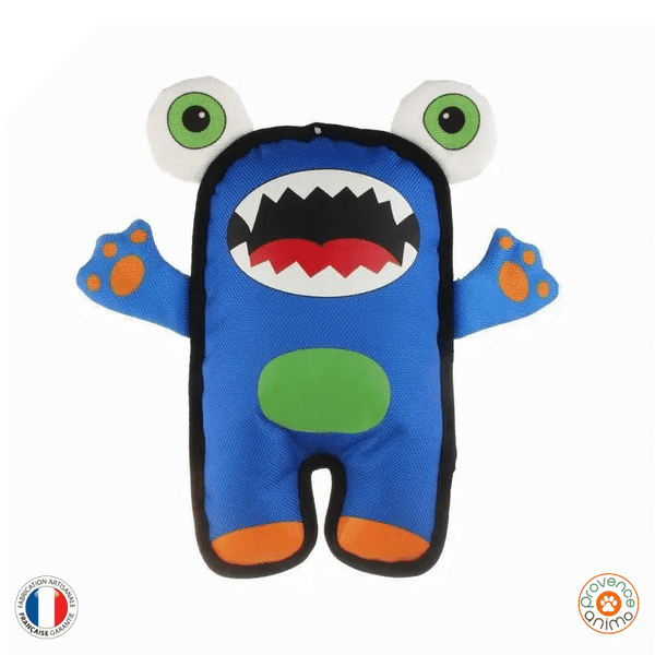Jouet Monster Toy bleu pour chien - Bubimex