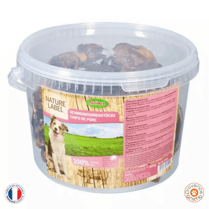 Chips de porc pour chien - Bubimex