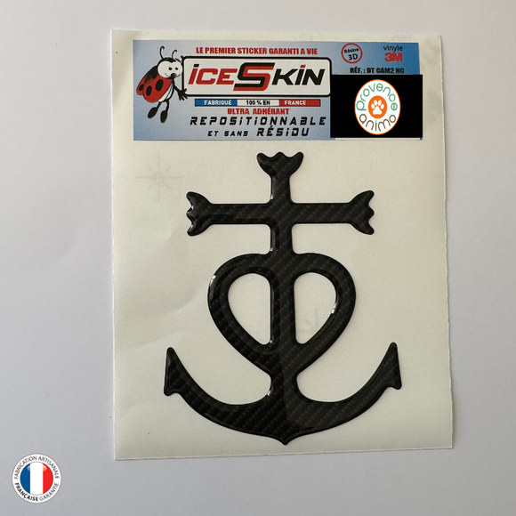 Sticker repositionnable - Croix de Camargue 7