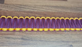 Collier chien BIOTHANE tressé Paracord boucle attache plastique  - APT - A créer soi-même !