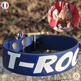 Collier pour chien en biothane uni - REF AVIGNON - Coloris au choix