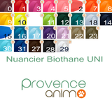 Collier pour chien CORDE/BIOTHANE - REF ANGERS - Coloris au choix