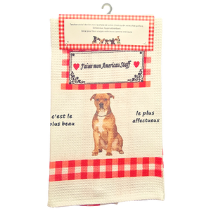 Torchon de cuisine CHIEN - AMERICAN STAFF