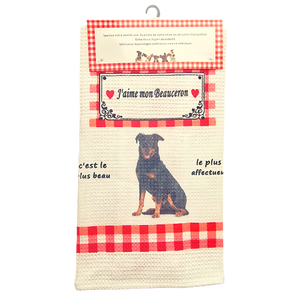 Torchon de cuisine CHIEN - BEAUCERON