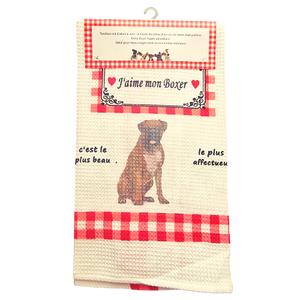 Torchon de cuisine CHIEN - BOXER