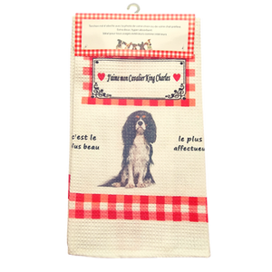 Torchon de cuisine CHIEN - CAVALIER KING CHARLES