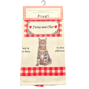 Torchon de cuisine CHAT TIGRE