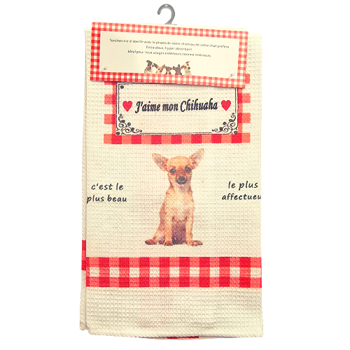 Torchon de cuisine CHIEN - CHIHUAHUA