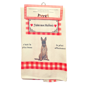 Torchon de cuisine CHIEN - MALINOIS