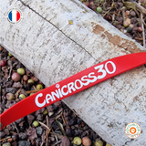 Laisse BIOTHANE tressé PARACORD 1m - avec impression NOM du chien - A créer soi-même !