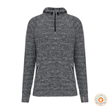 Sweat-shirt à capuche 1/4 zip sport unisexe - Proact