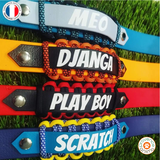 Collier chien BIOTHANE tressé Paracord avec marquage - Venise - A créer soi-même !