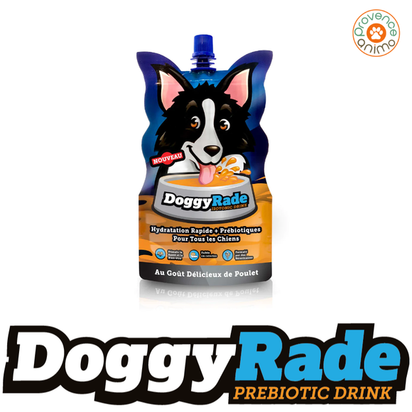 Doggyrade - Boisson isotonique de ré-hydratation pour chien