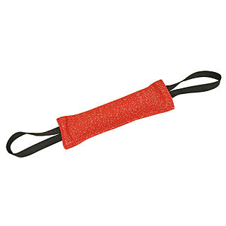Boudin de jeu pour chien 30 cm 2 poignées