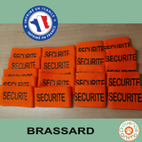 Brassard de sécurité  haute visibilité - SECURITE