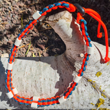 Collier ANTI TIQUE perles de céramique EM - Fermoir Stoppeur REF TOULOUSE