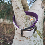 Collier pour chien bicolore BIOTHANE- A créer soi même ! REF PAU