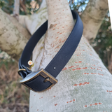 Collier pour chien en biothane uni - REF LIMOGES - Coloris au choix