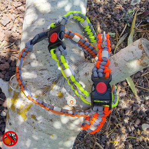 Collier ANTI TIQUE perles de céramique EM - Fermoir Plastique - REF TOURS