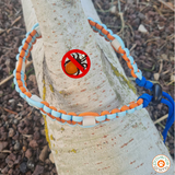 Collier ANTI TIQUE perles de céramique EM - Fermoir Stoppeur REF TOULOUSE