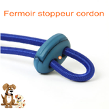 Collier ANTI TIQUE perles de céramique EM - Fermoir Stoppeur REF TOULOUSE