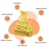 Fromage pour chien -  appelé fromage de yak