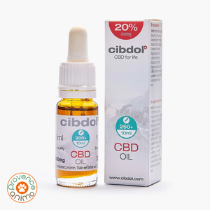 Huile CBD Olive - 10ml - 20% de CBD- CIBDOL