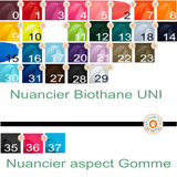 Collier pour chien en biothane uni - REF LIMOGES - Coloris au choix