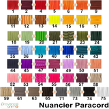 Collier ANTI TIQUE perles de céramique EM - Paracord REF ATLANTA