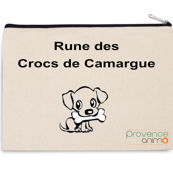 Pochette carnet de santé motif chiot A PERSONNALISER