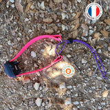 Collier chien biothane élastiqué pour collier de rappel - REF ARLES