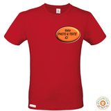 Tee shirt homme 150grs photo et texte au choix- A personnaliser