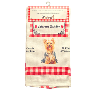 Torchon de cuisine CHIEN - YORKSHIRE