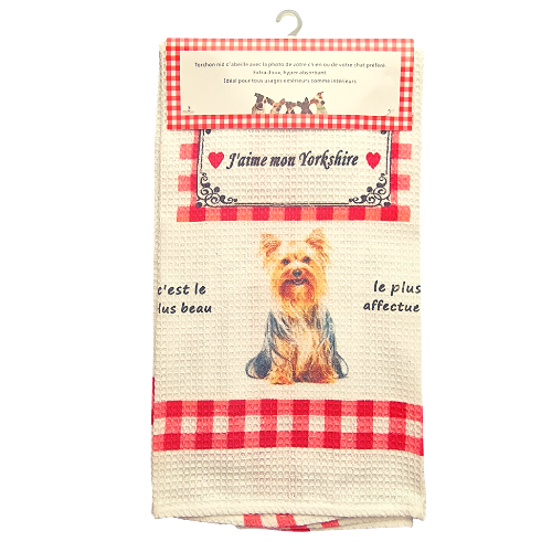 Torchon de cuisine CHIEN - YORKSHIRE